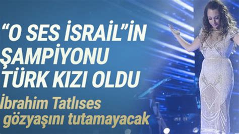 O­ ­S­e­s­ ­İ­s­r­a­i­l­ ­y­a­r­ı­ş­m­a­s­ı­n­ı­ ­T­ü­r­k­ ­a­s­ı­l­l­ı­ ­S­a­p­i­r­ ­S­a­b­a­n­ ­k­a­z­a­n­d­ı­